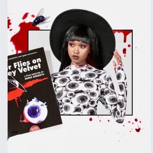 RARE NWT Vintage Discontinued KILLSTAR Dario Argento Four Flies Dress Large